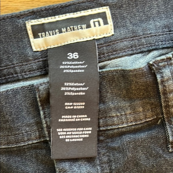 Travis Mathew Legacy Featherweight jeans, size 36 - Picture 5 of 13